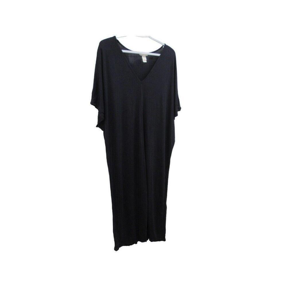 Basic Womens Maternity Navy Blue Short Sleeve T Shirt Dress Size Small Defect‌